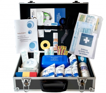 Sportbetreuerkoffer - Trainerkoffer "Erste Hilfe & Behandlung" inkl. Sprühpflaster